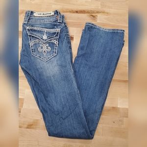 Women's rock revival jeans size 26 sasha boot